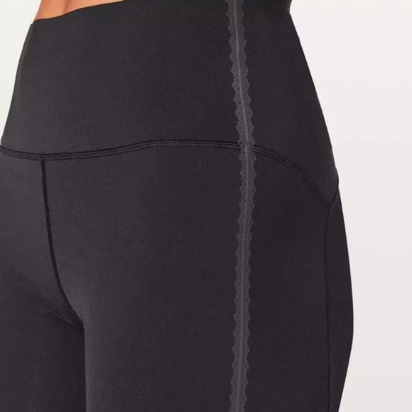 Lululemon Stop Drop & Squat Tight 28” Luxtreme High Rise HR Pant 6 Black VEUC - Picture 3 of 12
